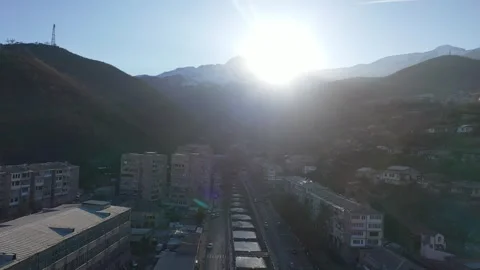 Kapan city by drone 3 Vídeos de archivo 336826870