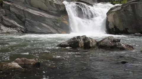 Kapinovski Waterfall Stock Footage 40837485