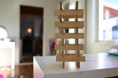 Kapla blocks. Stock Photos