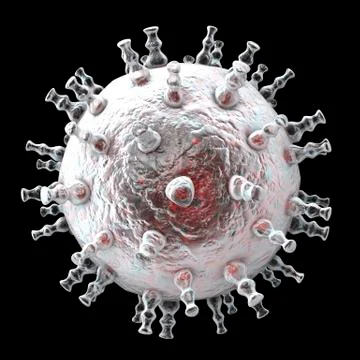 Kaposi's sarcoma virus Illustrazione stock