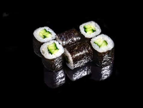 Kappa maki roll 库存照片