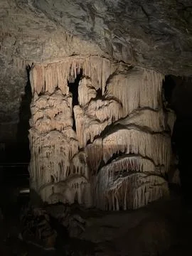 Kapsia Cave is an underground natural structure on the Peloponnese Peninsul.. Stock Photos