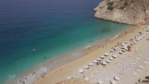 Kaputas Beach Turkey Stock Footage 77756390