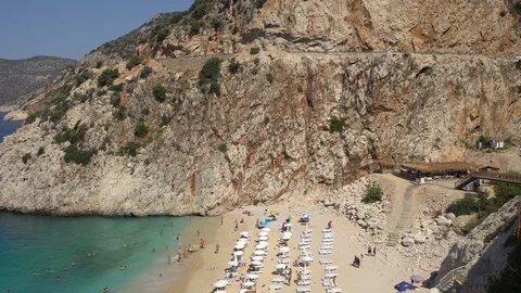 Kaputas Beach Turkey Stock Footage 77756880