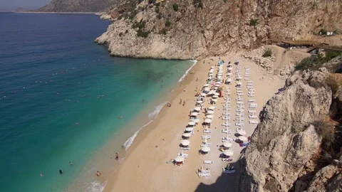 Kaputas Beach Turkey Stock Footage 77756988