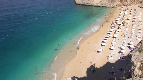 Kaputas Beach Turkey Stock Footage 77757014