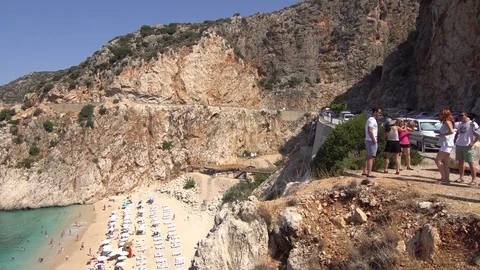 Kaputas Beach Turkey Stock Footage 77757025
