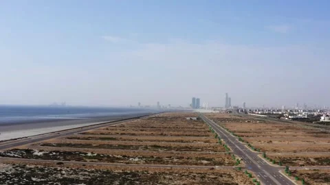 Karachi drone short Stock Footage 153506947