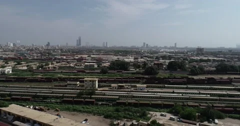 Karachi Metrop 01 Video stock 140362889