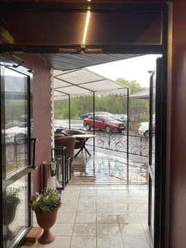 Karagandy Cafe Fotos de archivo