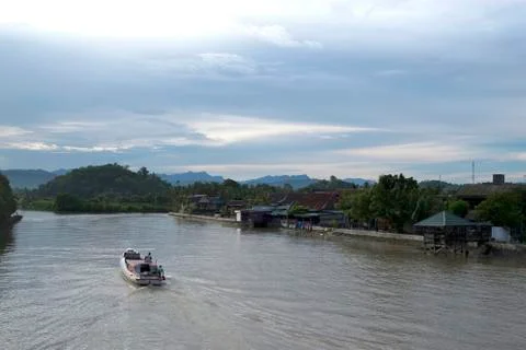 Karajae river Foto stock