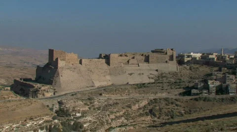 Karak Castle Vídeo Stock 92693