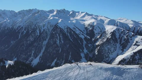 Karakol ski Stock Footage 228807589