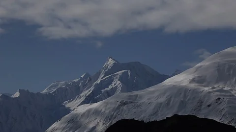 Karakoram Mountains View Stock Footage 115574010
