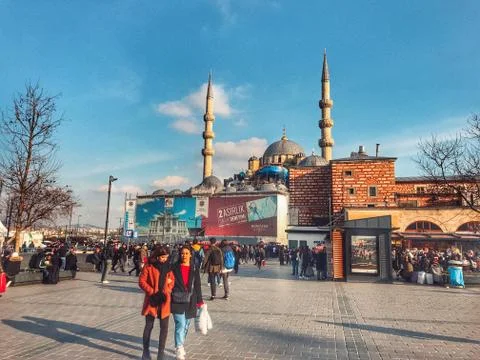 Karakoy Mosque Stock Photos