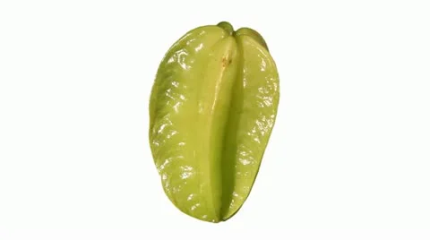 KARAMBOLA rotating ftuit  seamless loop with alpha channel Stockbeeldmateriaal 14705888