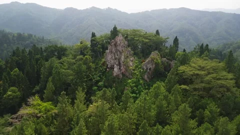 Karang Gemantung Central Java Vídeos de archivo 327276084