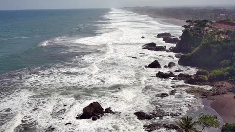 Karangtawulan Beach 3 Stock Footage 281143366