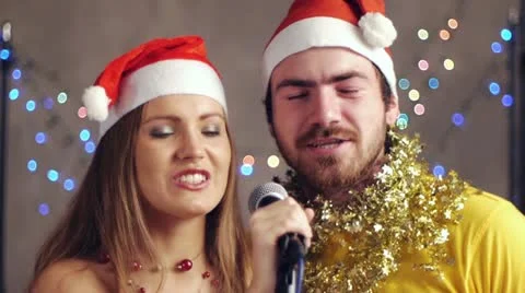 Karaoke party Stockbeeldmateriaal 12414697