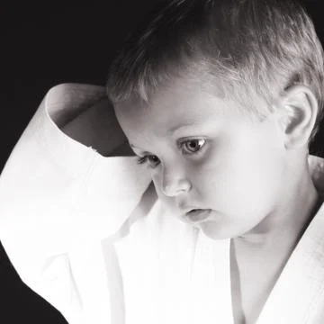 Karate Boy Stock Photos