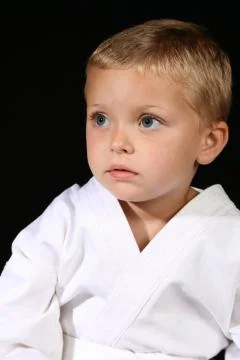 Karate Boy Stock Photos