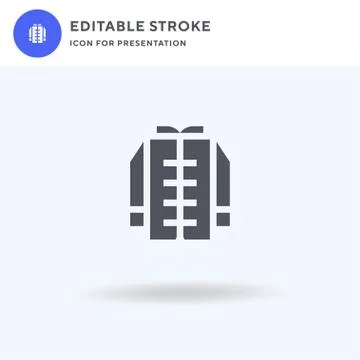 Karate icon vector, filled flat sign, solid pictogram isolated on white, logo Stock Illustration