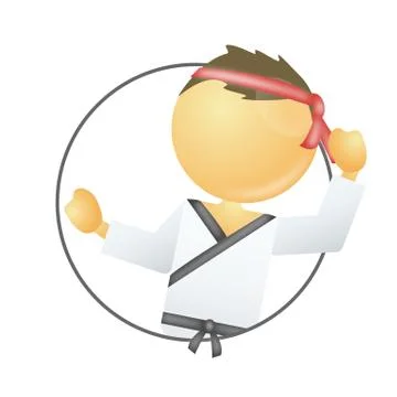 Karate Stock Illustration