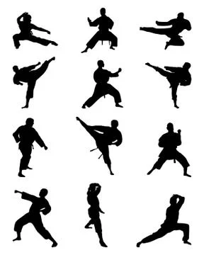 Karate Stock Illustration
