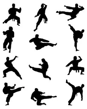 Karate Stock Illustration
