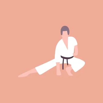 Karate Stock Illustration