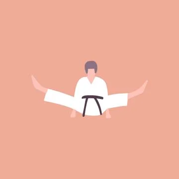 Karate Stock Illustration