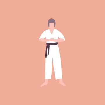 Karate Stock Illustration