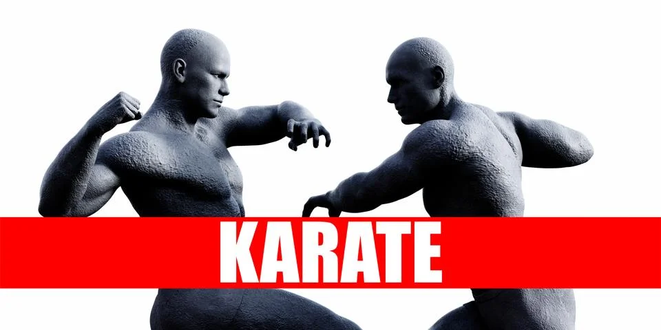 Karate Stock Illustration