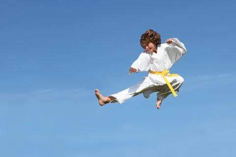 Karate kid Stock Photos