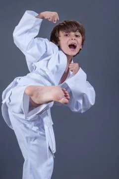 Karate kid Stock Photos
