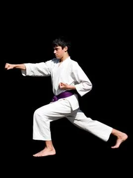 Karate kid Foto stock