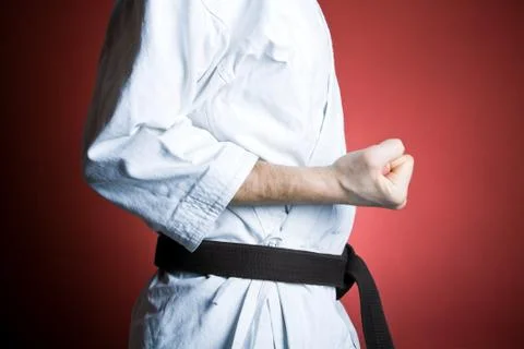 Karate punch Stock Photos