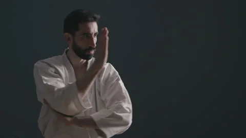 Karate training Stock Footage 150820301