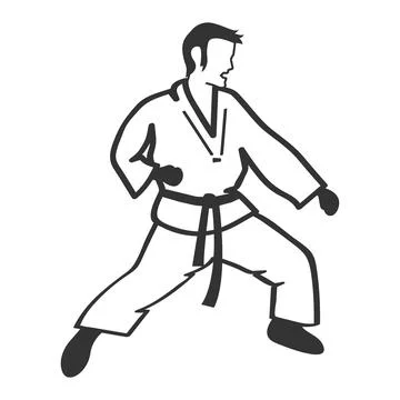 Karate vector illustration design Stock Illustration