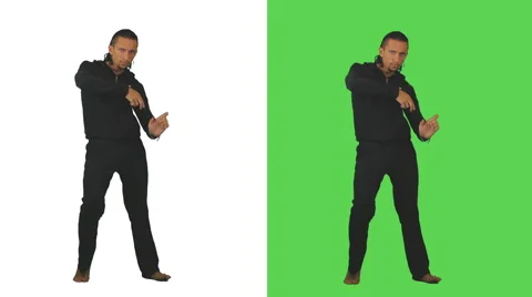 Karate, yoga Stock Footage 41395691