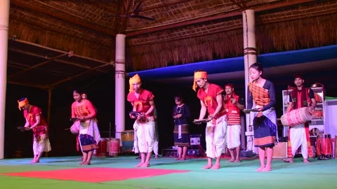 Karbi Assam Folkdance Stock-Footage 285172123