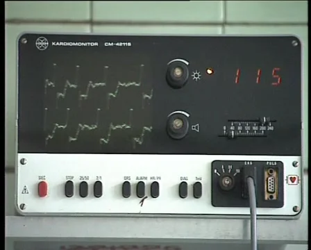 Kardiomonitor Stock Footage 1012342