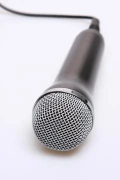 Kareoke microphone Stock Photos