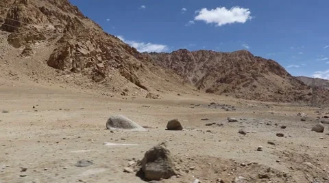 Kargil-Leh Highway : deadliest and adventurous road trips Stock Footage 68803329