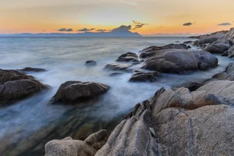 Karidi beach. Sithonia, Greece Stock Photos
