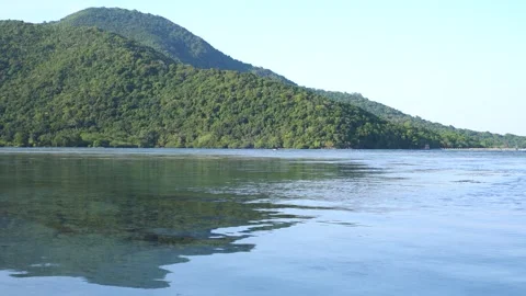 Karimunjawa Island Beach Loop Stock Footage 257646266