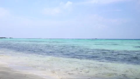 Karimunjawa Island Beach Loop Stock Footage 257655043