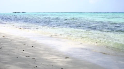 Karimunjawa Island Beach Loop Stock Footage 257663548