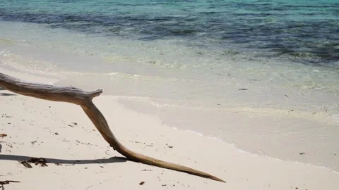 Karimunjawa Island Beach Loop Stock Footage 257665596