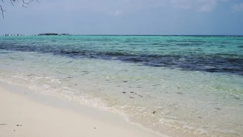 Karimunjawa Island Beach Loop Stock Footage 257670400